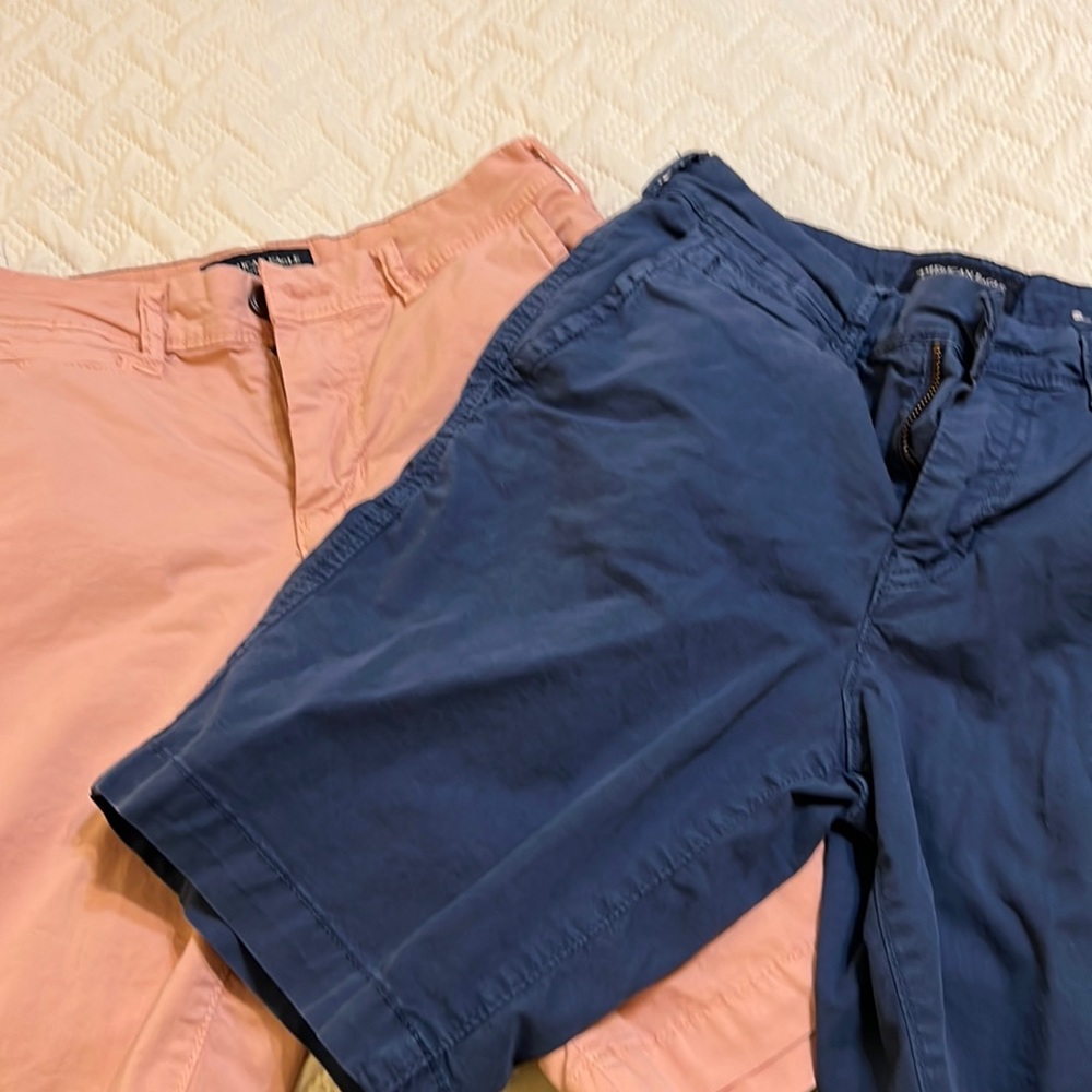 2 Pair American eagle next level flex men’s shorts